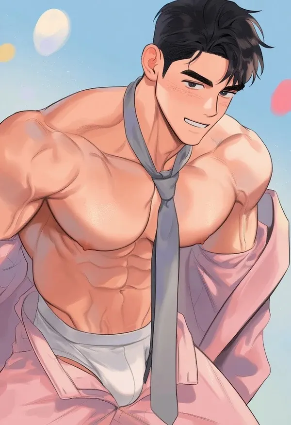การ์ตูนโชว์กล้าม .1