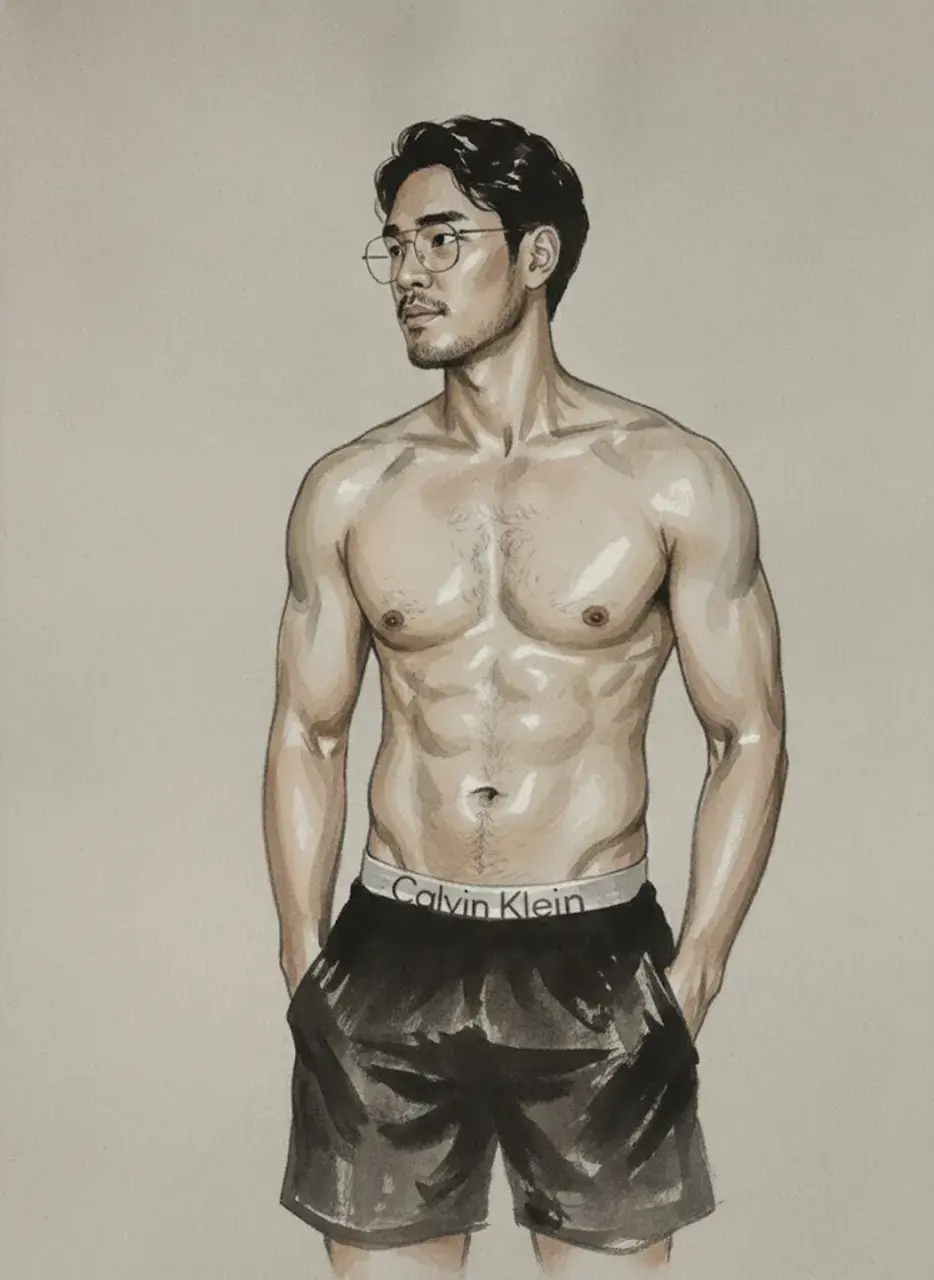 Sexy asian guy