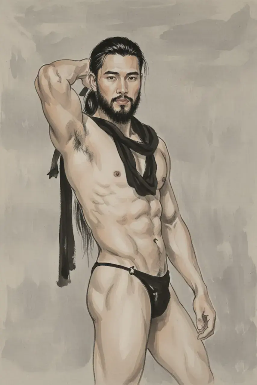 Sexy asian guy