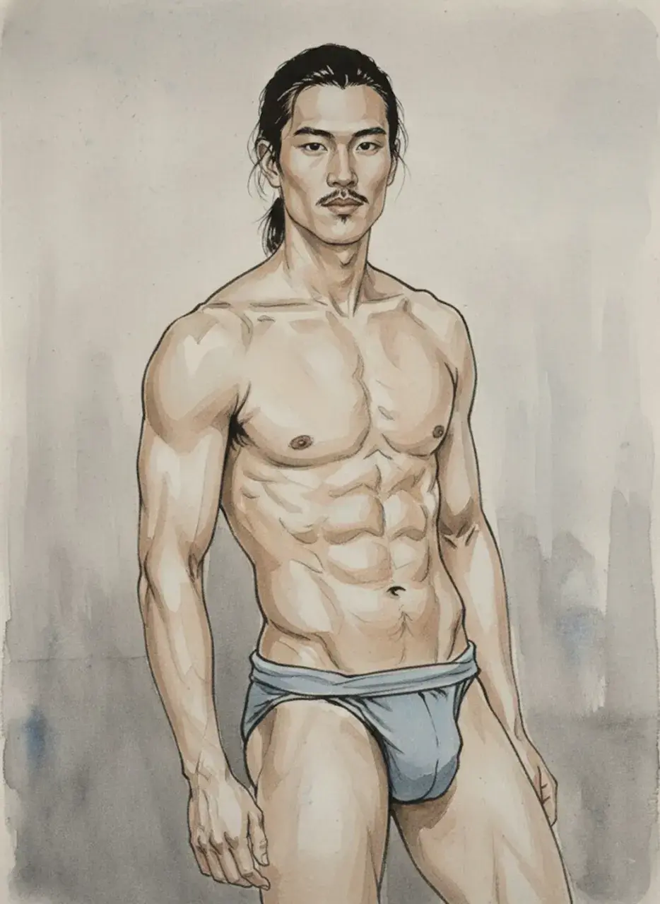 Sexy asian guy