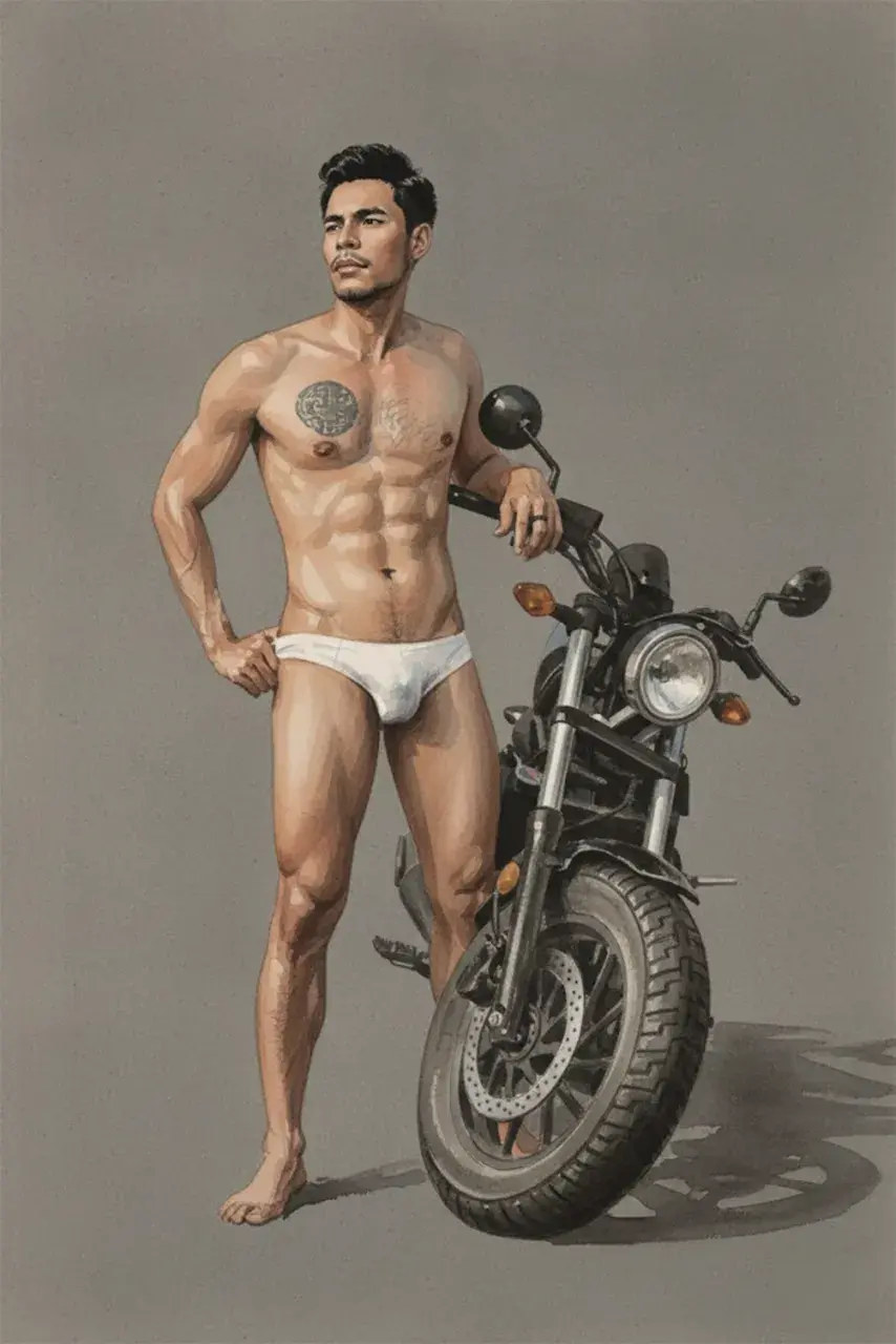 Sexy asian guy