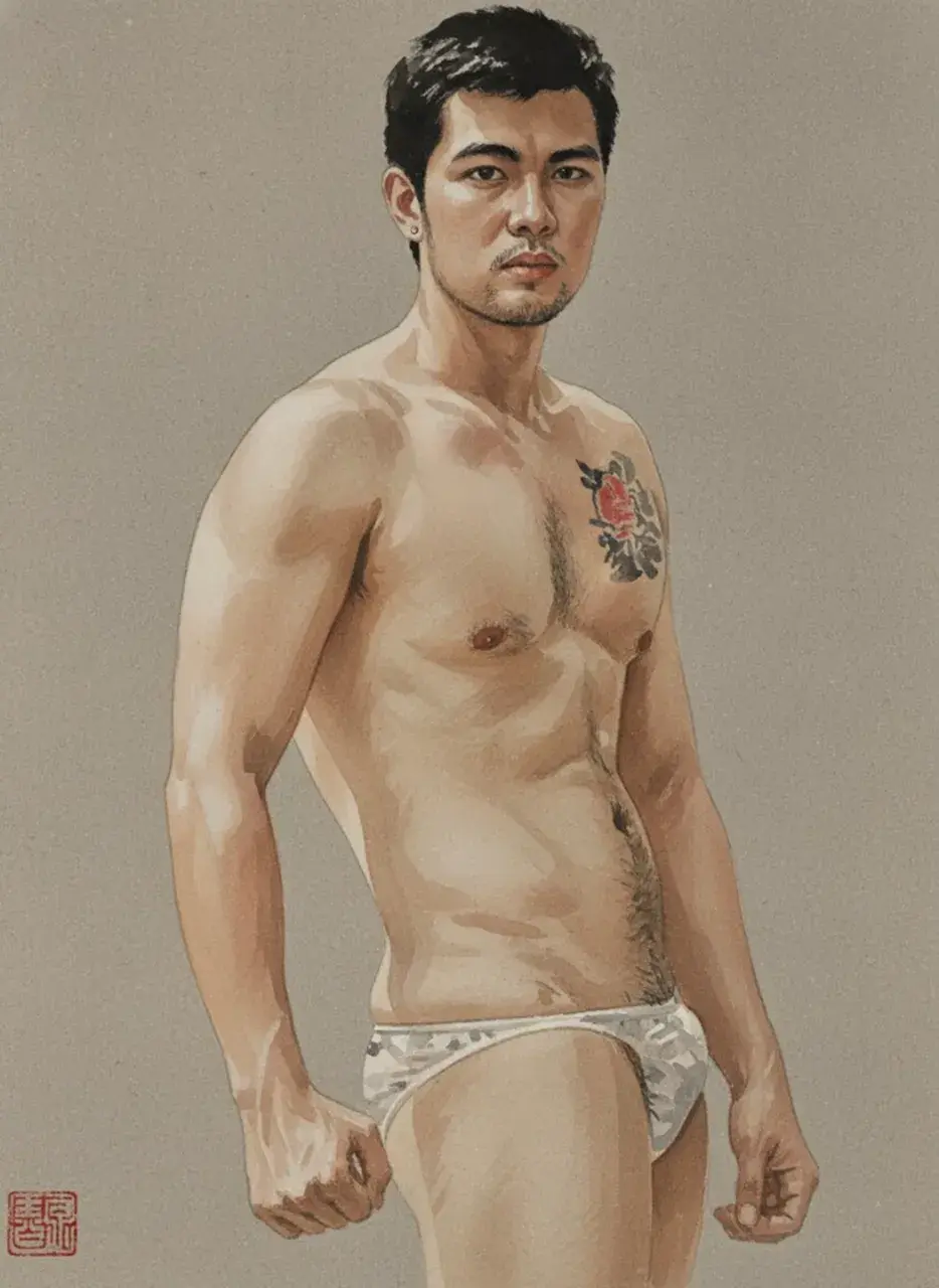 Sexy asian guy