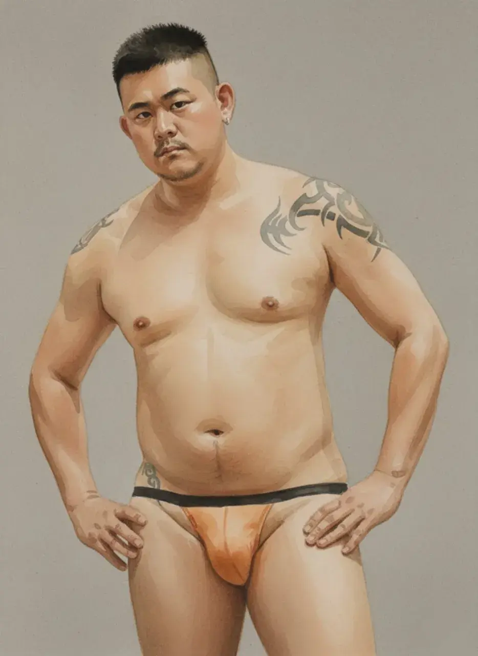 Sexy asian guy