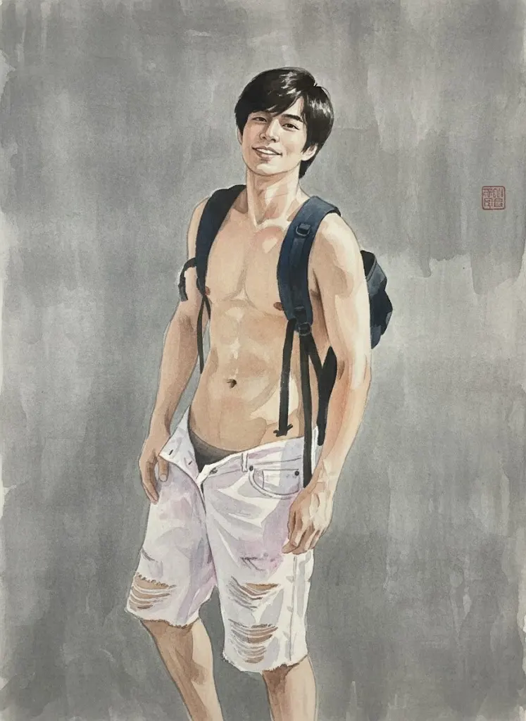 Sexy asian guy