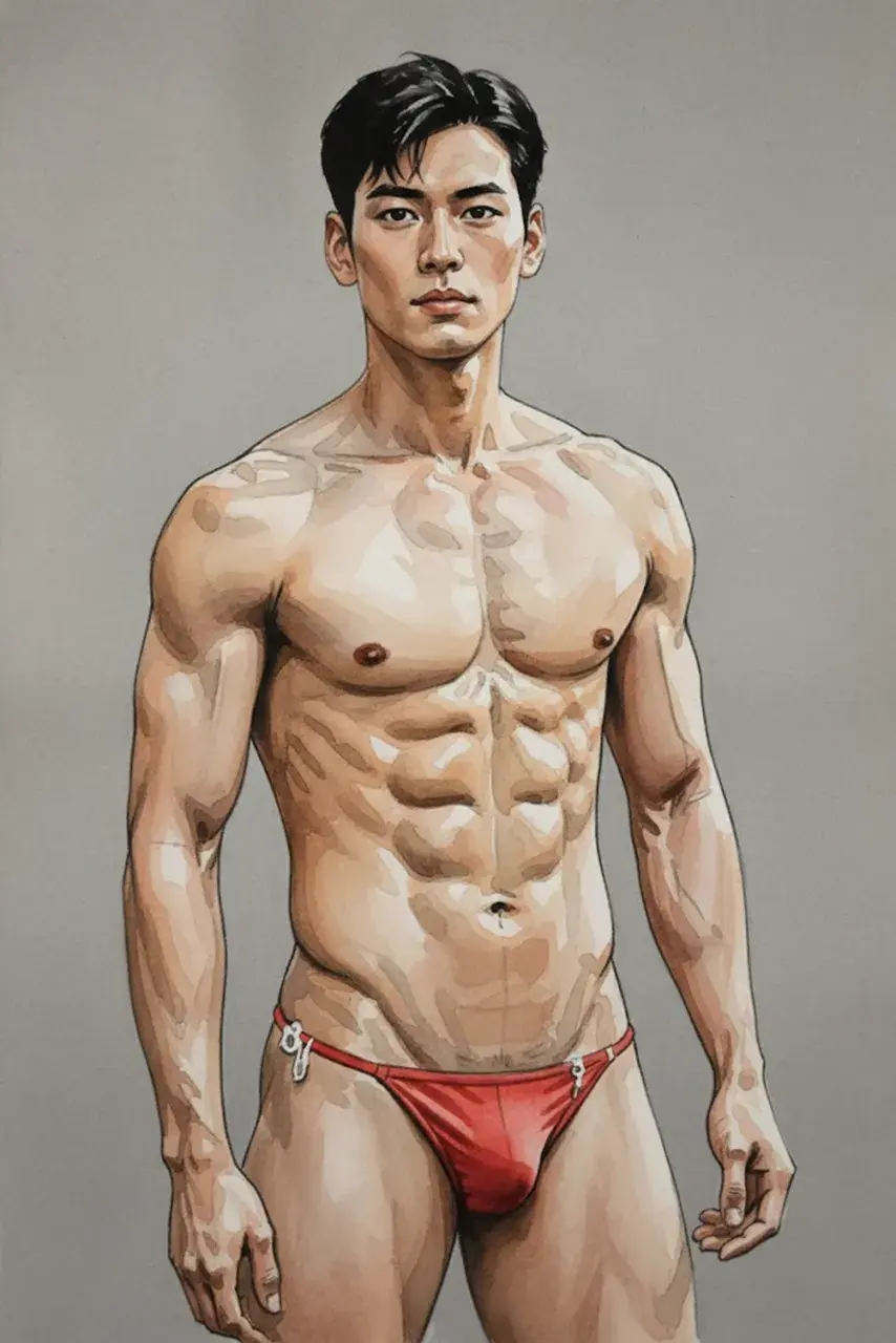 Sexy asian guy