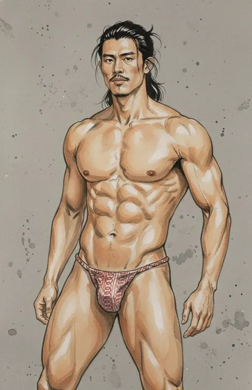 Sexy asian guy