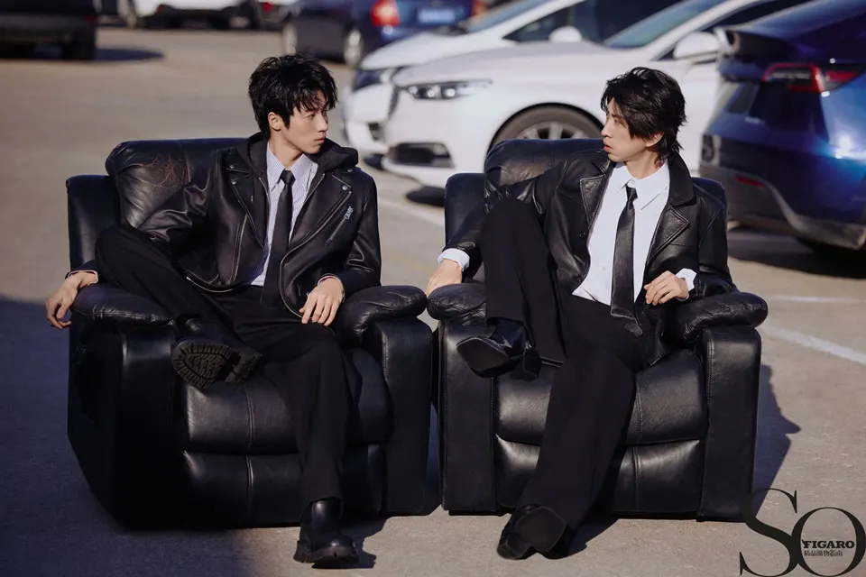 Sun Tianyu & Jiang Yi @ SoFIGARO China December 2025
