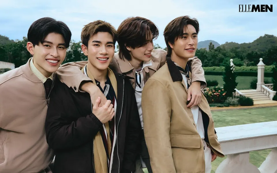 ปอนด์-ภูวินทร์-เจมีไนน์-โฟร์ท @ ELLE MEN Thailand December 2025