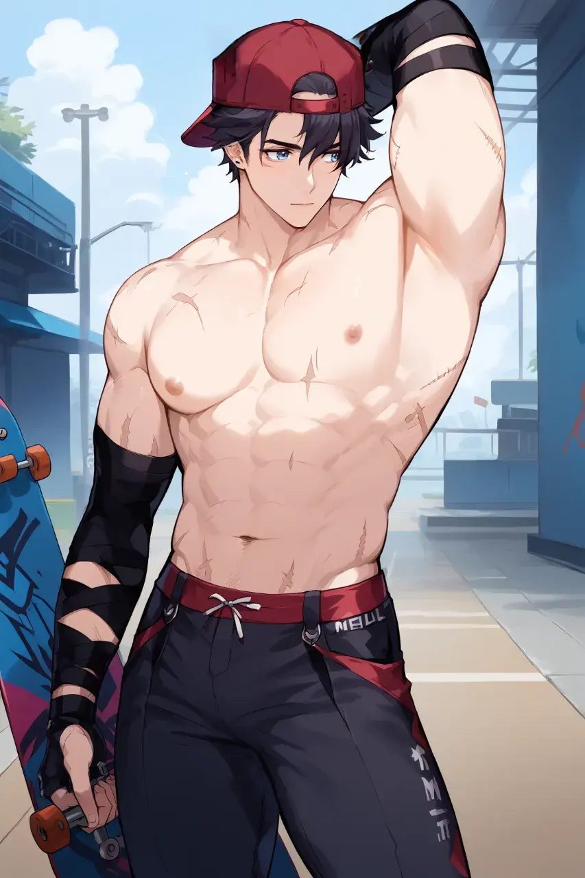 การ์ตูนผู้ชายหล่อเท่ 412