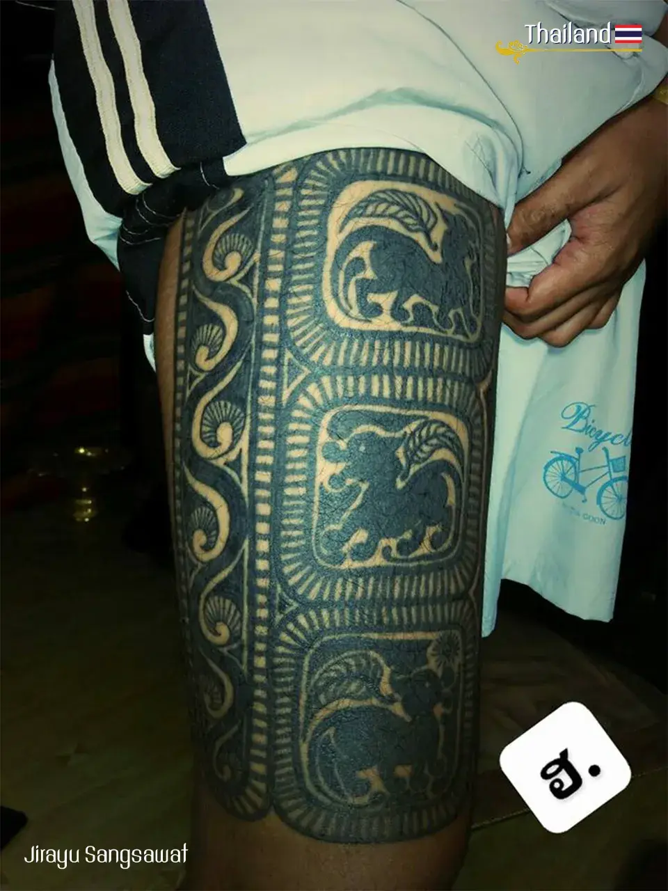 THAILAND 🇹🇭 | สักขาลาย: Thai Tattoo
