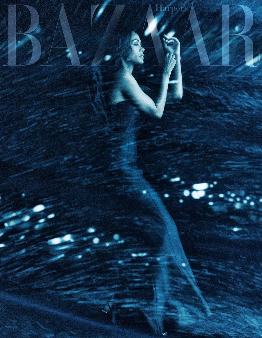 Zoe Salda&ntilde;a @ Harper's BAZAAR China December 2025