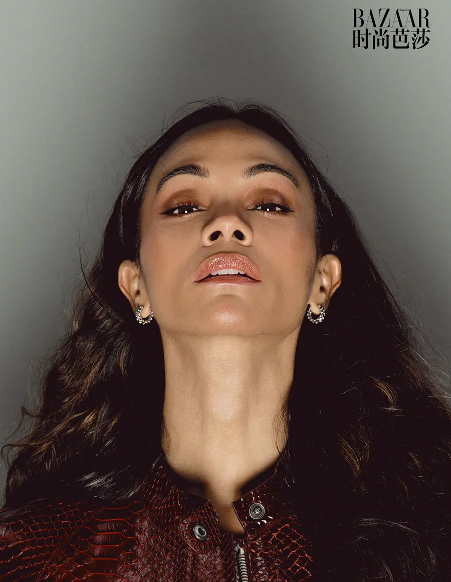 Zoe Salda&ntilde;a @ Harper's BAZAAR China December 2025