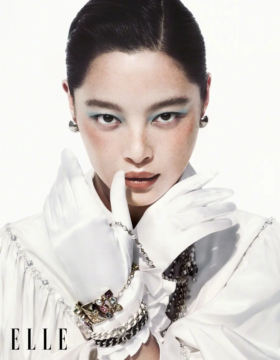 Xin Zhilei @ ELLE China November 2025