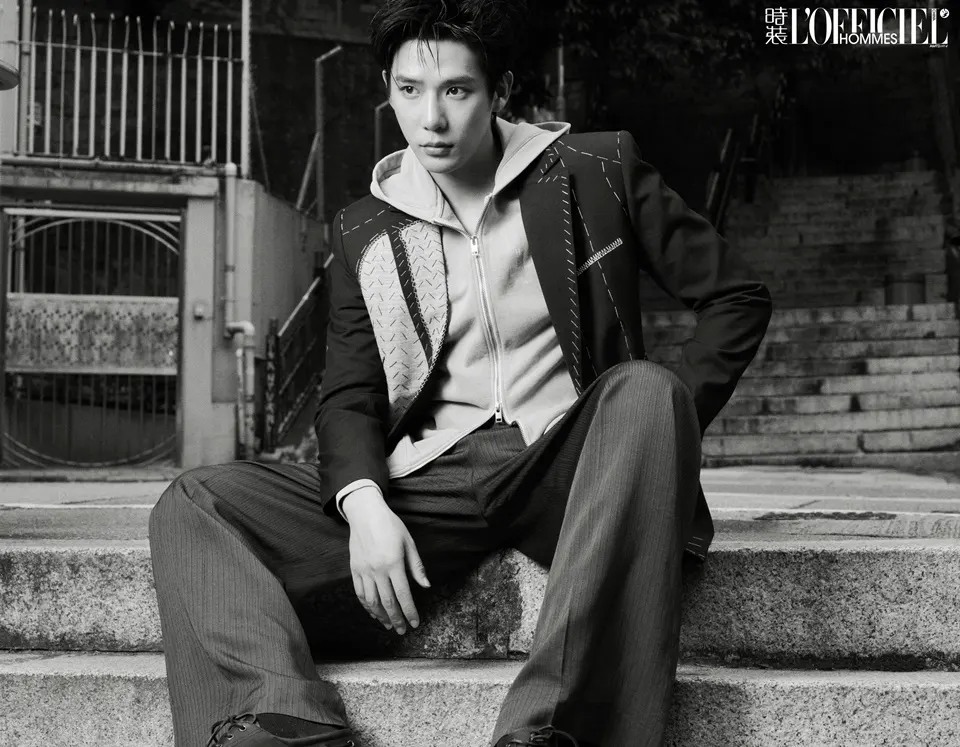 Wang Anyu @ L&rsquo;OFFICIEL HOMMES China January 2026