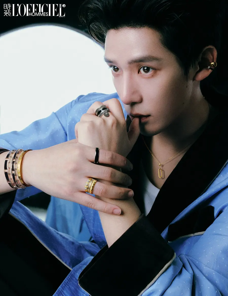 Wang Anyu @ L&rsquo;OFFICIEL HOMMES China January 2026