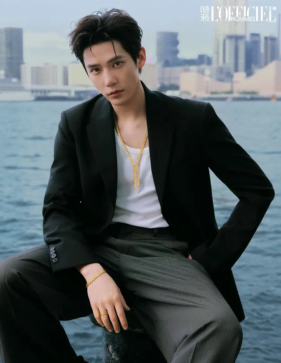 Wang Anyu @ L&rsquo;OFFICIEL HOMMES China January 2026