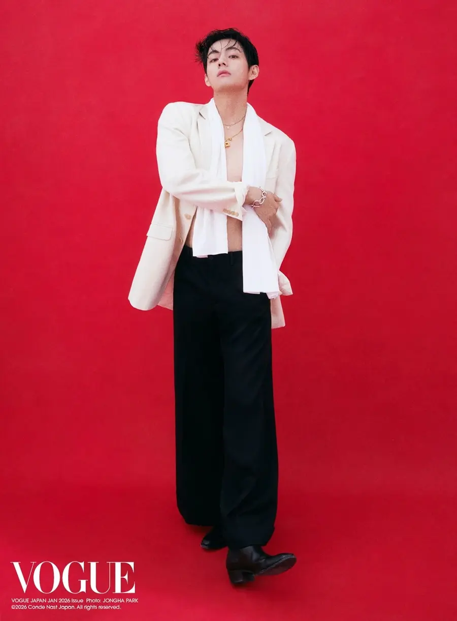 V @ VOGUE Japan February 2026