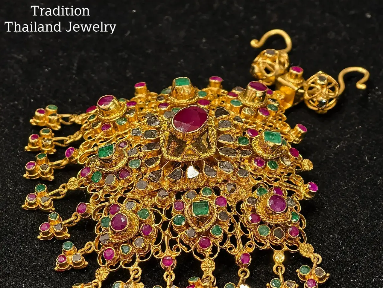 Thailand:Traditional Thai Jewelry.เครื่องทองโบราณ