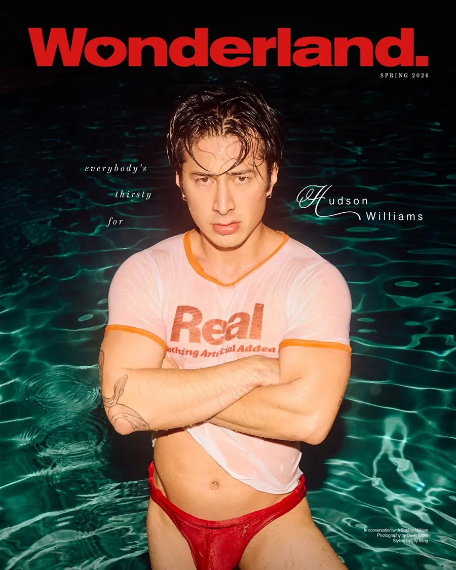 Hudson Williams @ Wonderland.Magazine Spring 2026