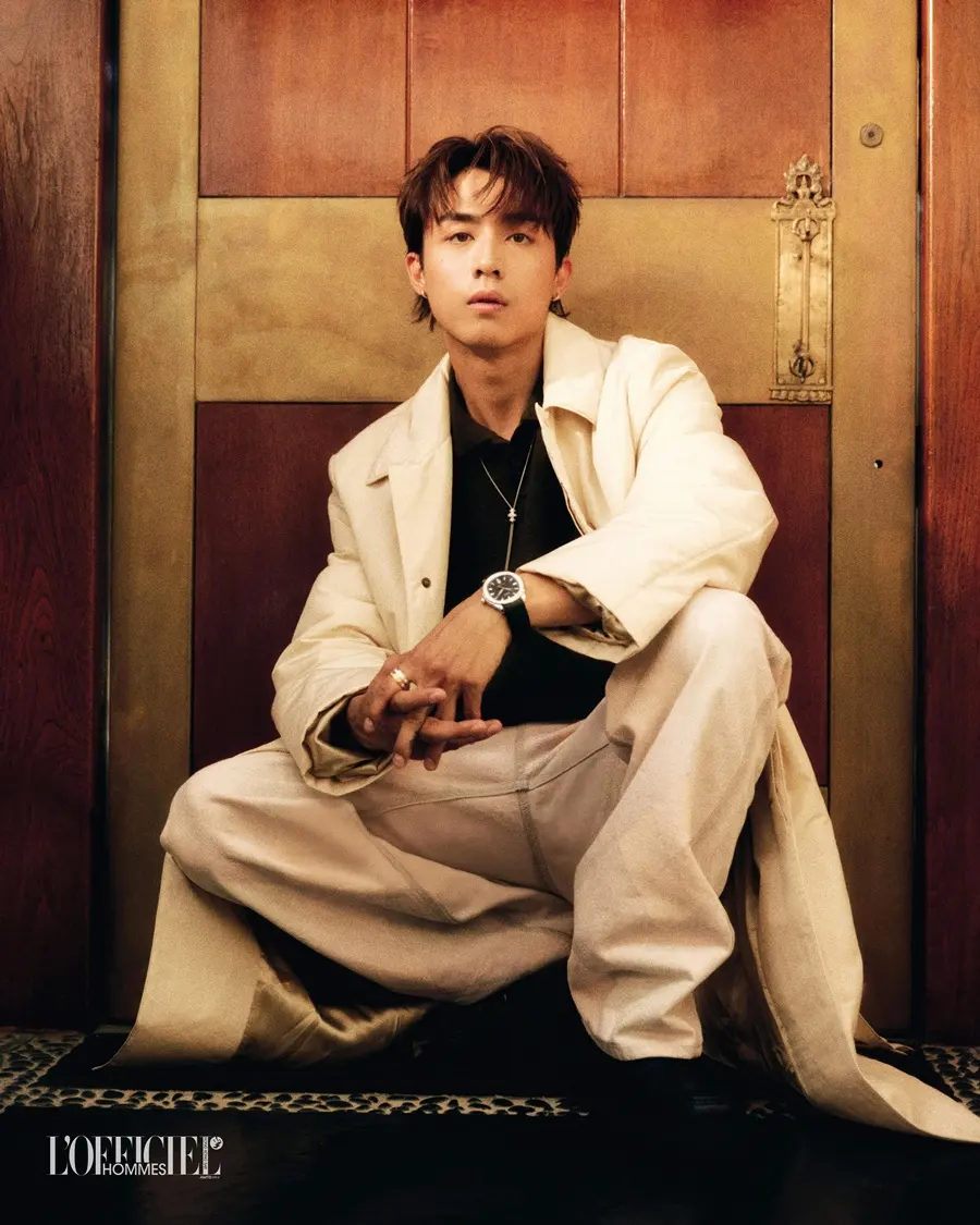 Anson Kong @ L'OFFICIEL HOMMES Hong Kong February 2026