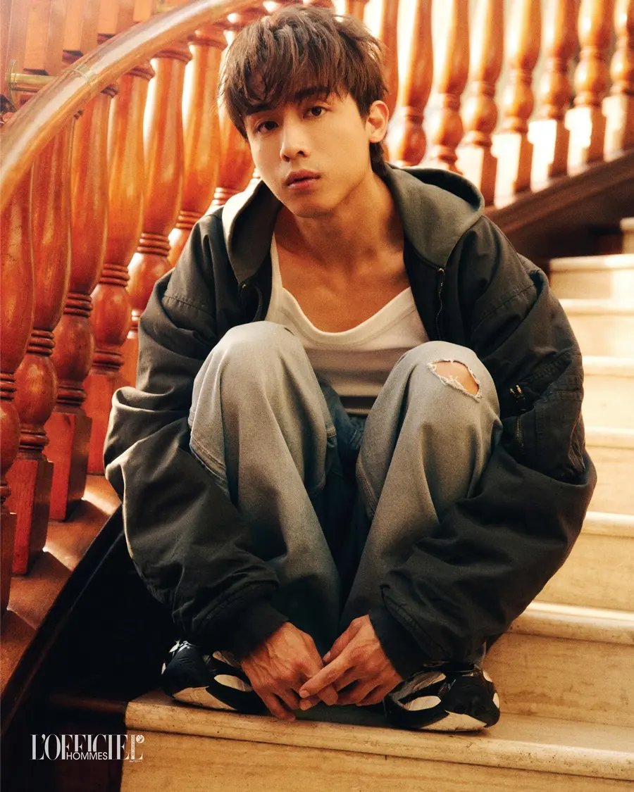 Anson Kong @ L'OFFICIEL HOMMES Hong Kong February 2026