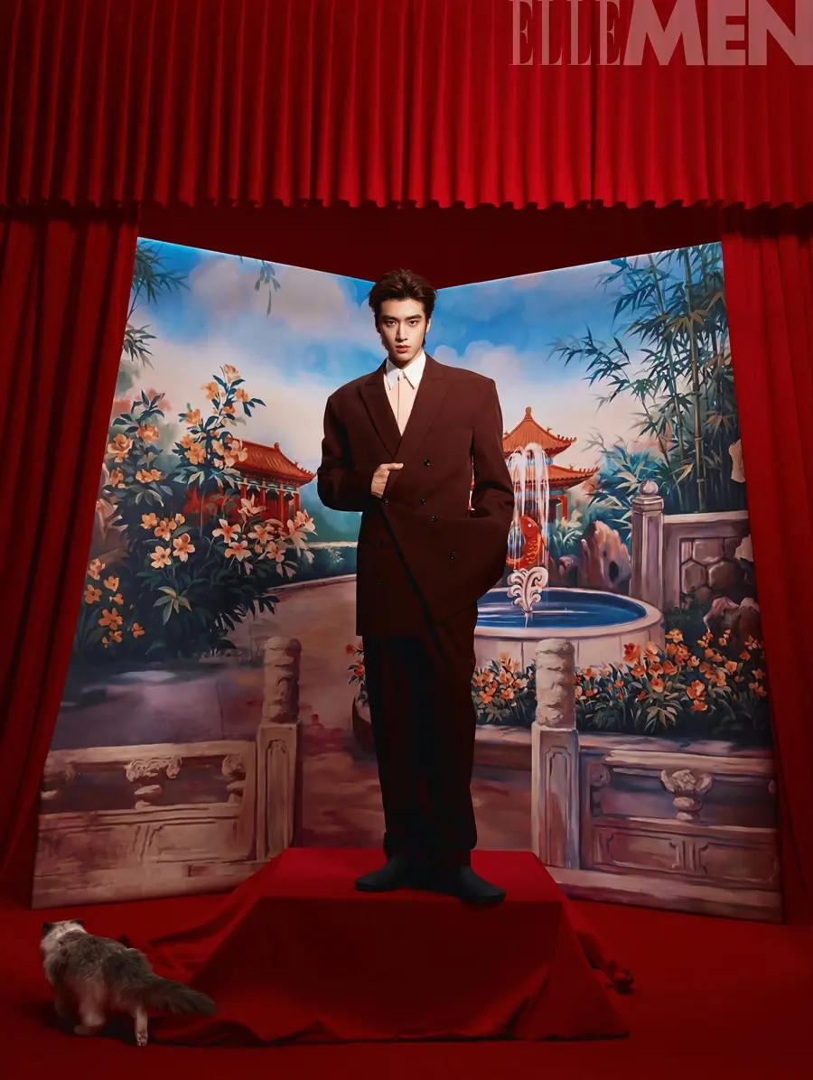 Zhang Kangle @ ELLEMEN China February 2026