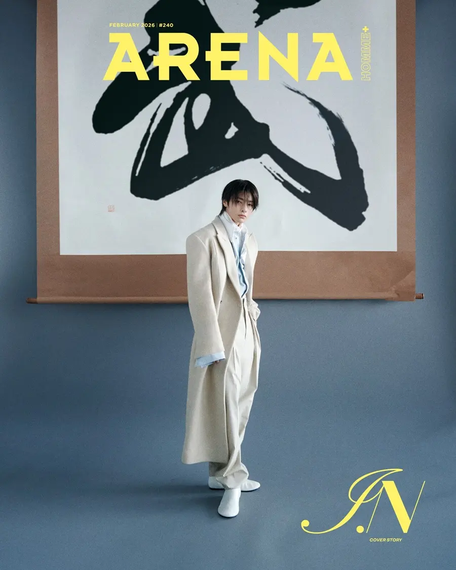 (Stray Kids) I.N @ Arena HOMME+ Korea February 2026
