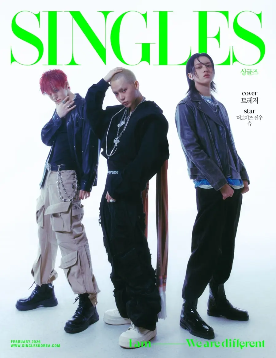 TREASURE @ SINGLES Korea February 2026