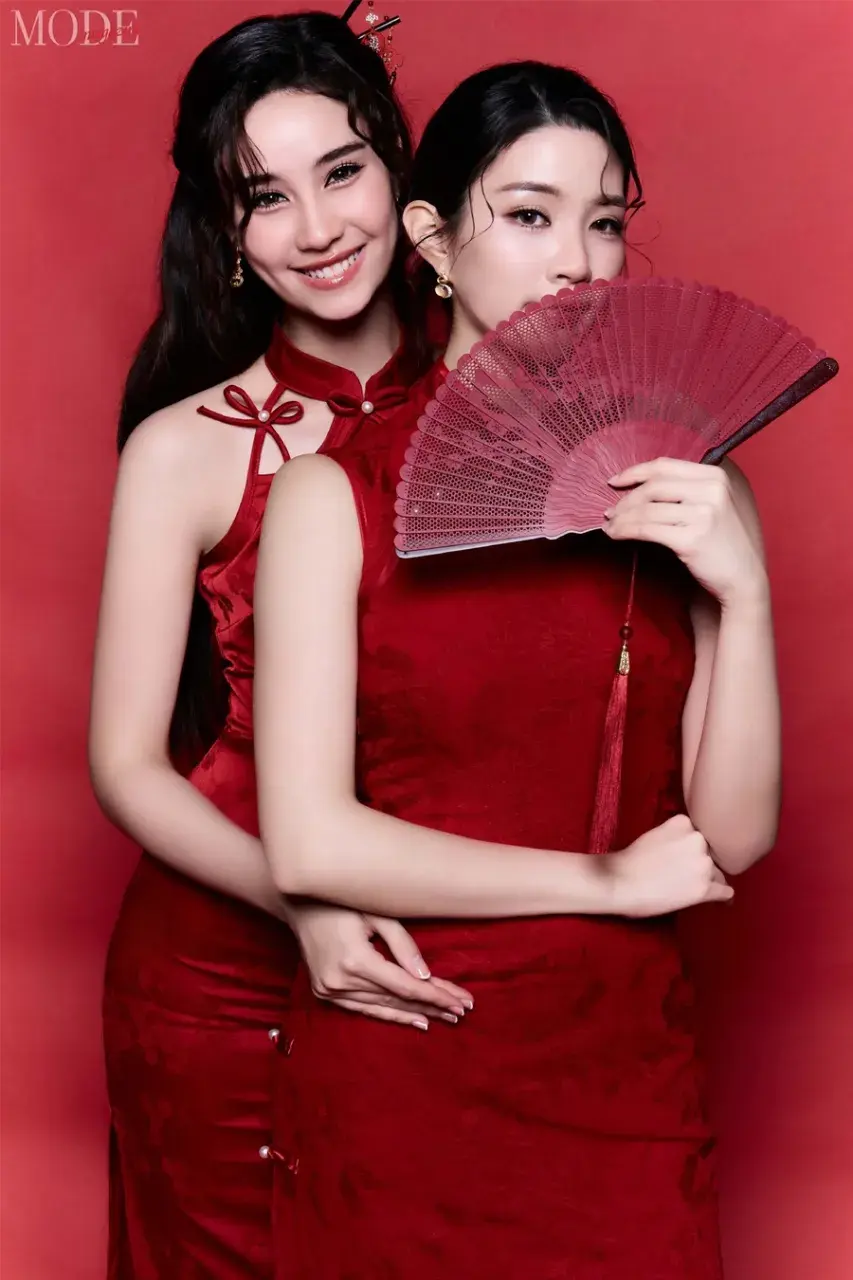 จินนี่ ณัฐณิชา & เจน่า แองเจลิน่า สตีเวนส์ @ MODE Magazine China February 2026