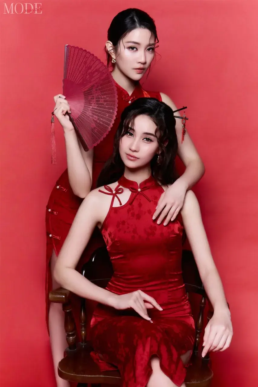 จินนี่ ณัฐณิชา & เจน่า แองเจลิน่า สตีเวนส์ @ MODE Magazine China February 2026