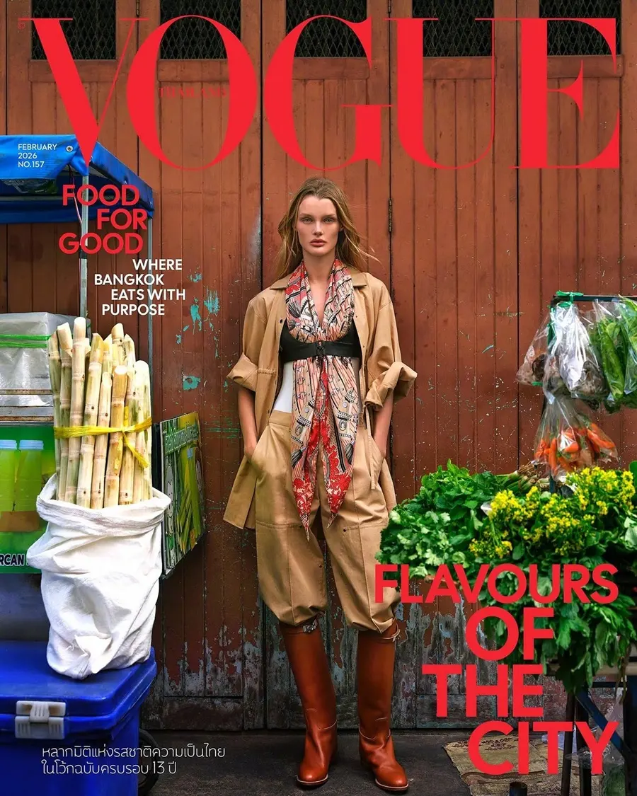 Kris Grikaite @ VOGUE Thailand February 2026
