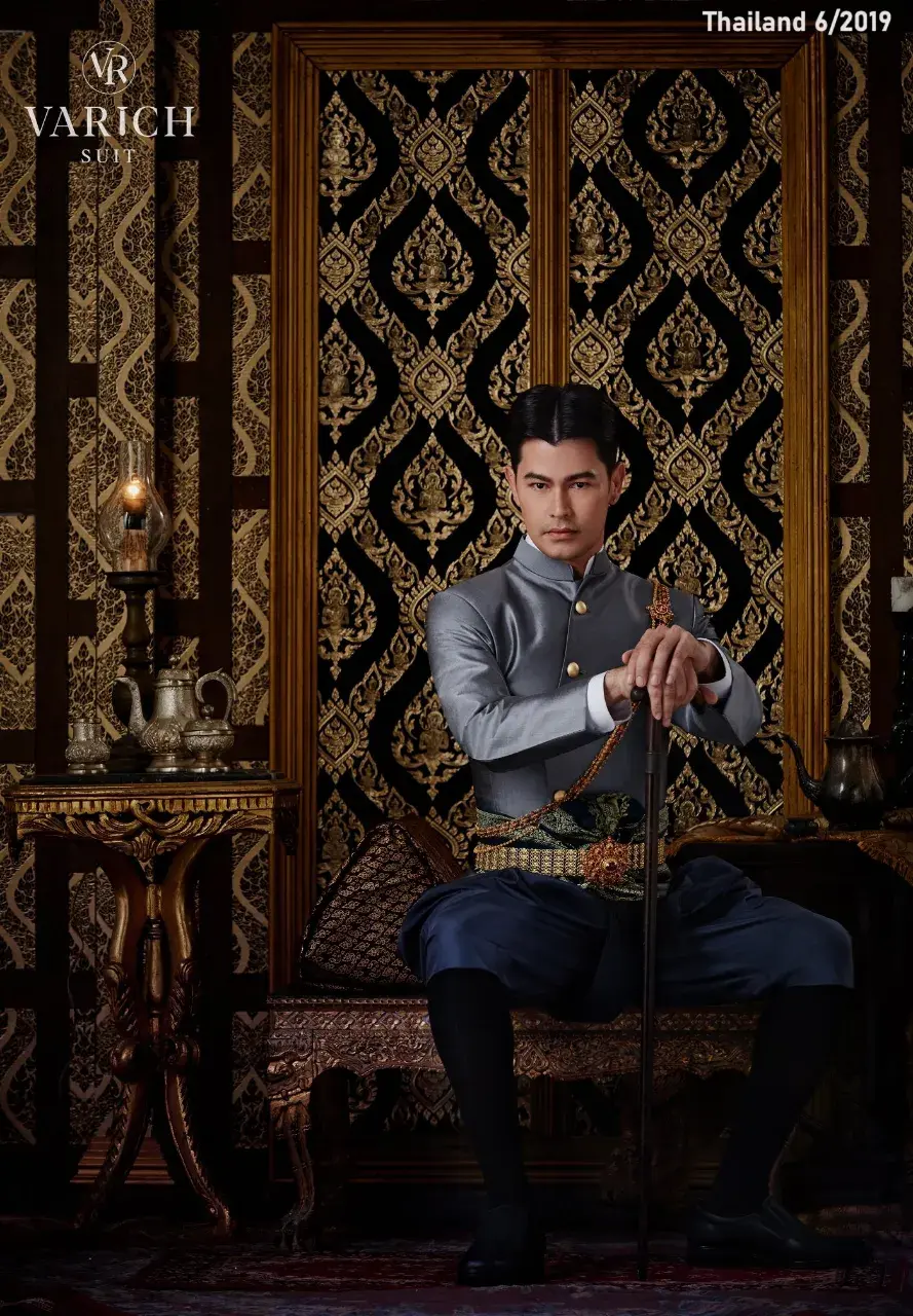 Aon Sarawut in Modern Thai Traditional Attires 🇹🇭