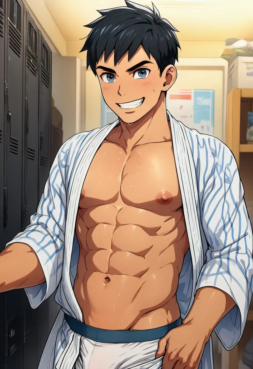 การ์ตูนโชว์กล้าม .2