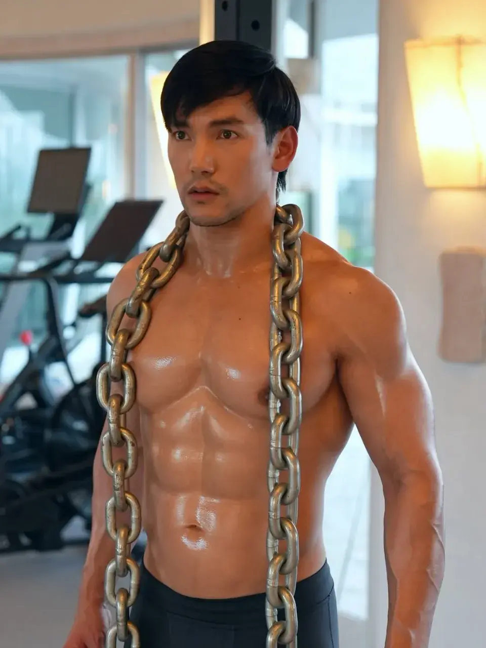 กล้ามนั้นนนนน..น้ำมันจะแตกเอานะ