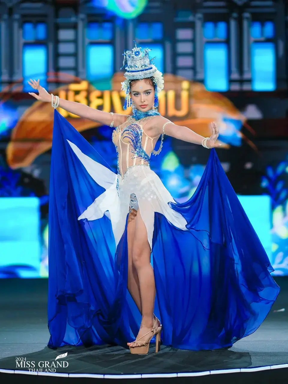 MGT14 #มิสแกรนด์เชียงใหม่ ดรีมแมนด้า พรสุพพัต ประทุมวัลย์  ชุด Queen Of ANDAMAN