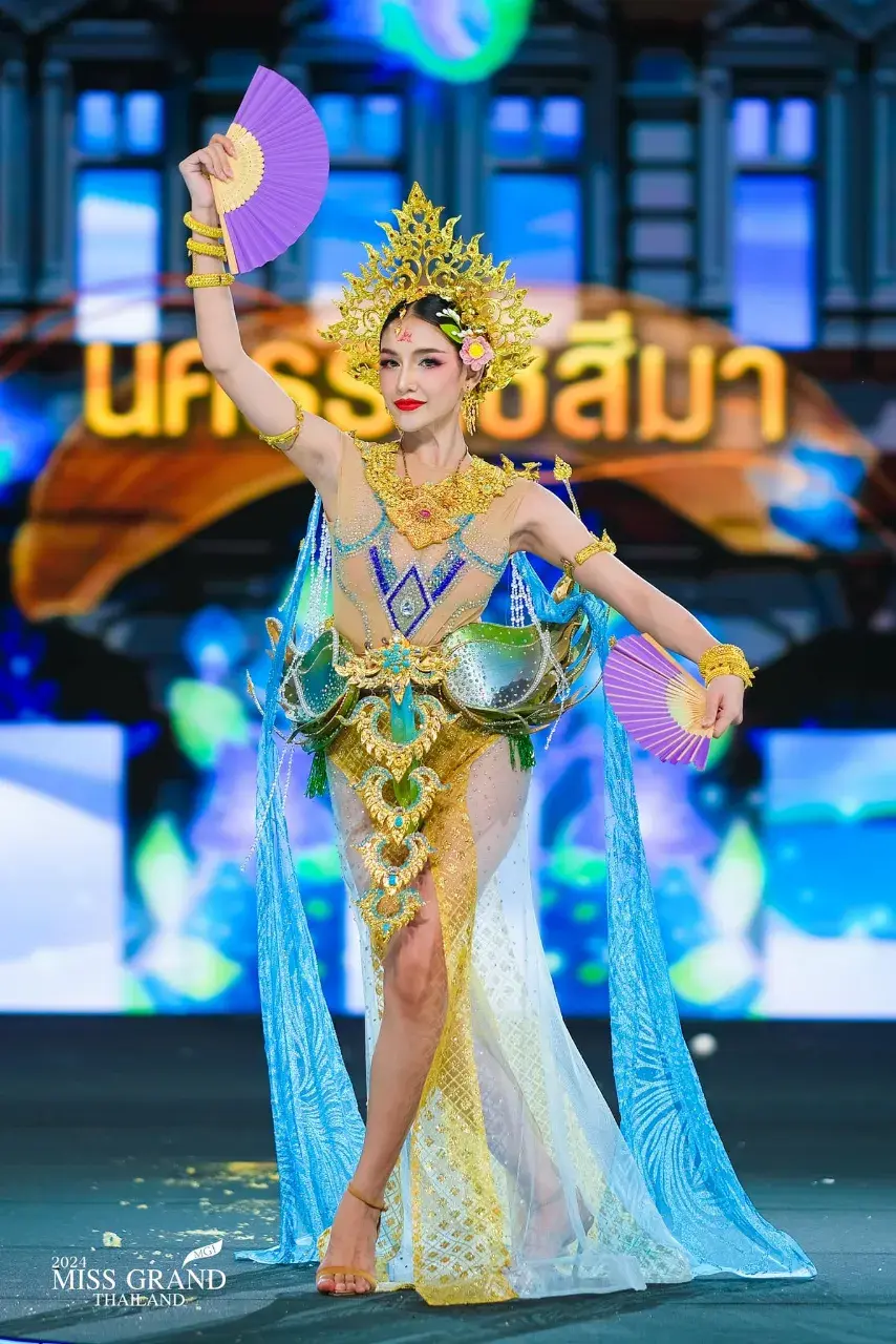 MGT21 #มิสแกรนด์นครราชสีมา พลอย นันทิชา ยังวัฒนา  ชุด นารีตารีกีปัส