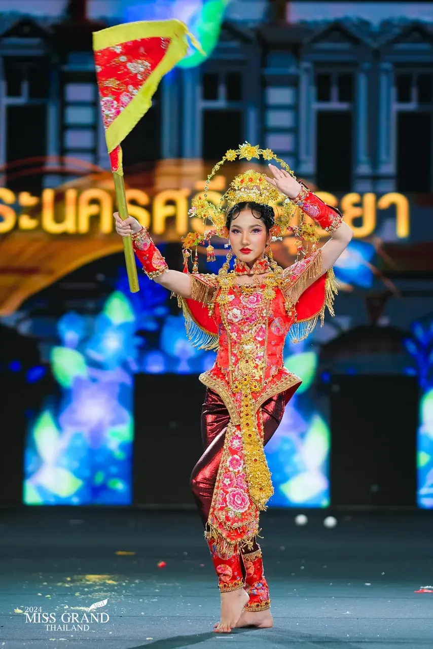 MGT33 #มิสแกรนด์พระนครศรีอยุธยา จีด้า จิราณัฏฐ์ จิรภัทท์ภูวนนท์  ชุด The Legend Festival