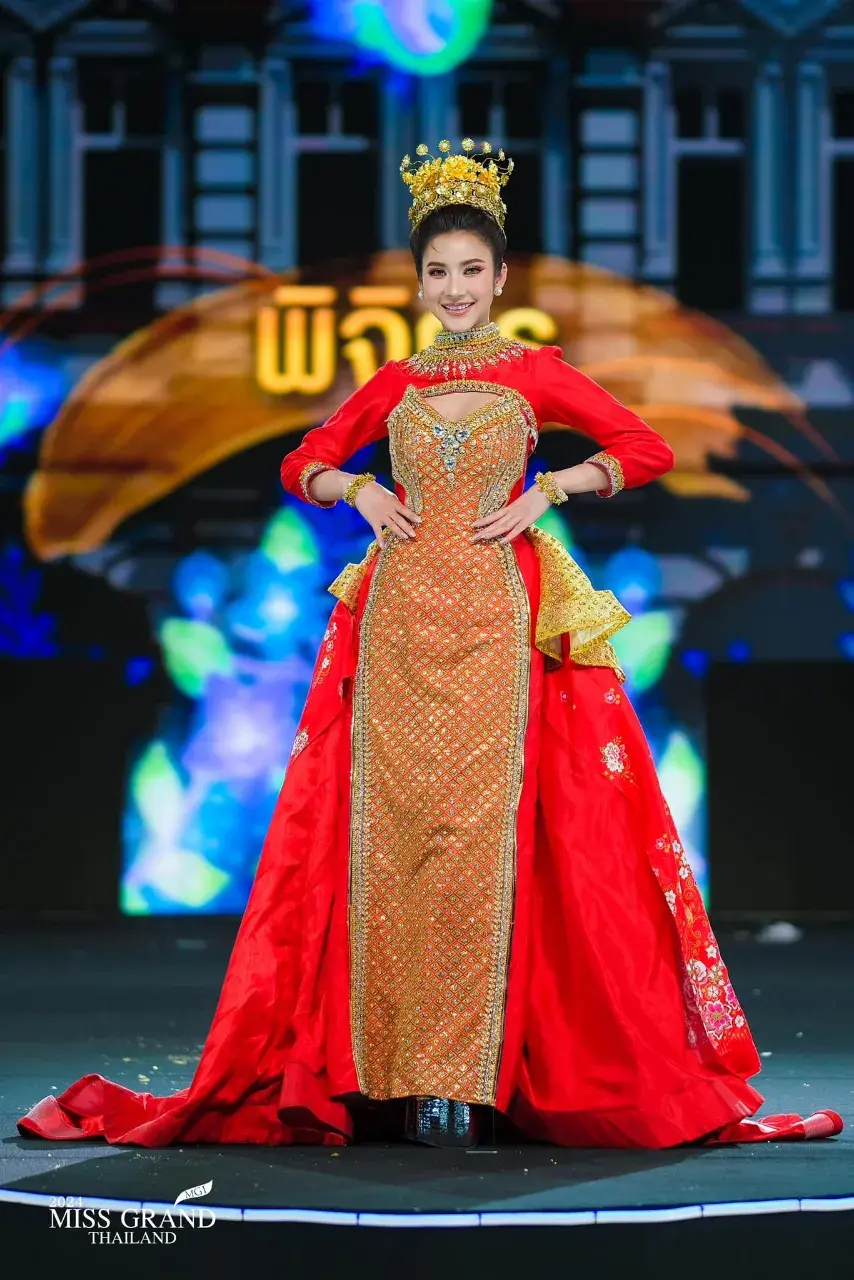 MGT37 #มิสแกรนด์พิจิตร จันทร์เจ้า ปิยะรดา วายุเวช  ชุด ราชินีใต้