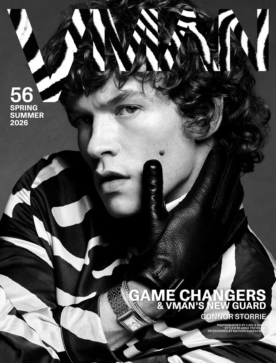 Connor Storrie @ VMan #56 Spring-Summer 2026