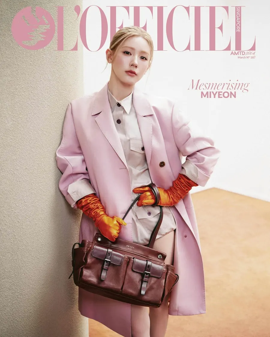 (i-dle) Miyeon @ L&rsquo;OFFICIEL Singapore March 2026