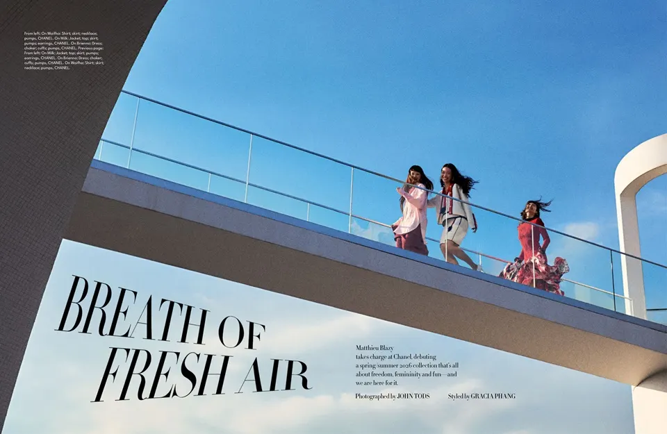 บรีน่า-นภัสนันท์, มิลค์-ณัฐรชา & ว่ายฟ้า-ชนิตสิริ @ Harper's BAZAAR Singapore March 2026