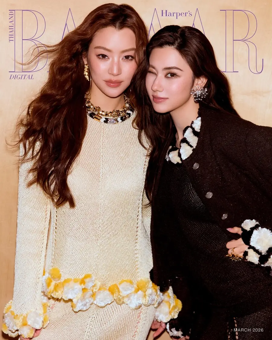 หมิว-ณัชชา & ลีน่า-ลลินา @ Harper's BAZAAR Thailand March 2026