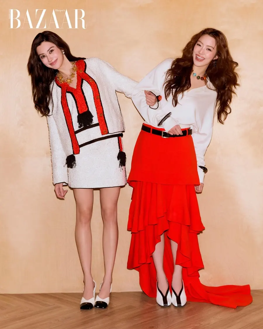 หมิว-ณัชชา & ลีน่า-ลลินา @ Harper's BAZAAR Thailand March 2026