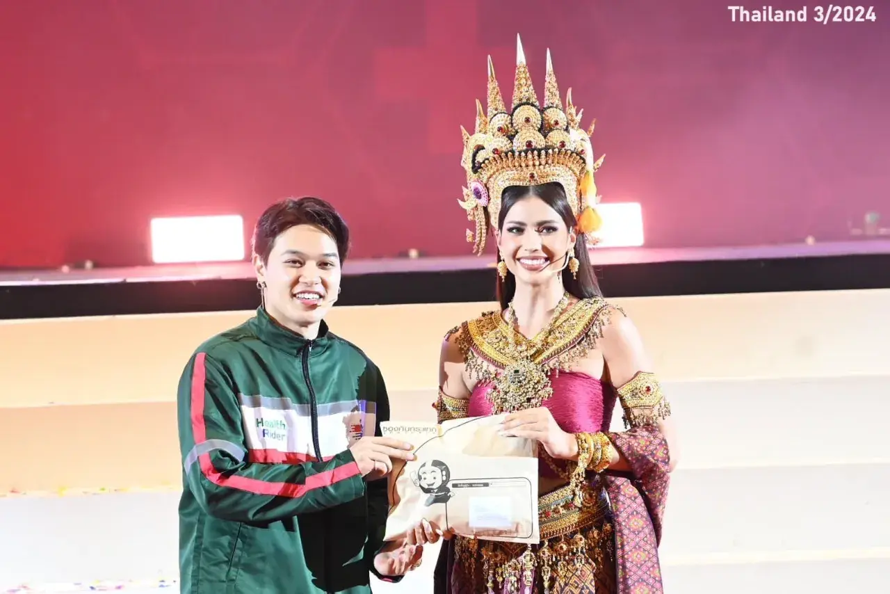 Anntonia Porsild in Thai Apsara Attire 🇹🇭
