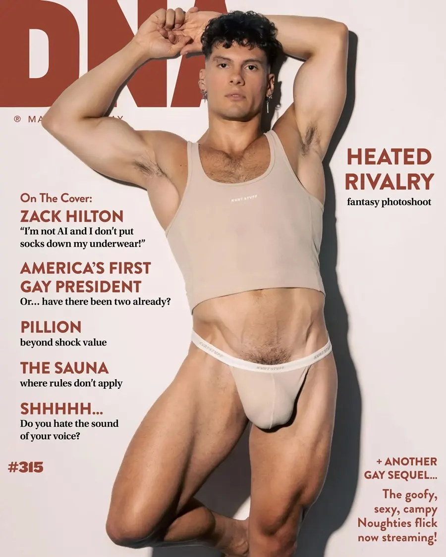 Zack Hilton @ DNA Magazine issue 315 April 2026