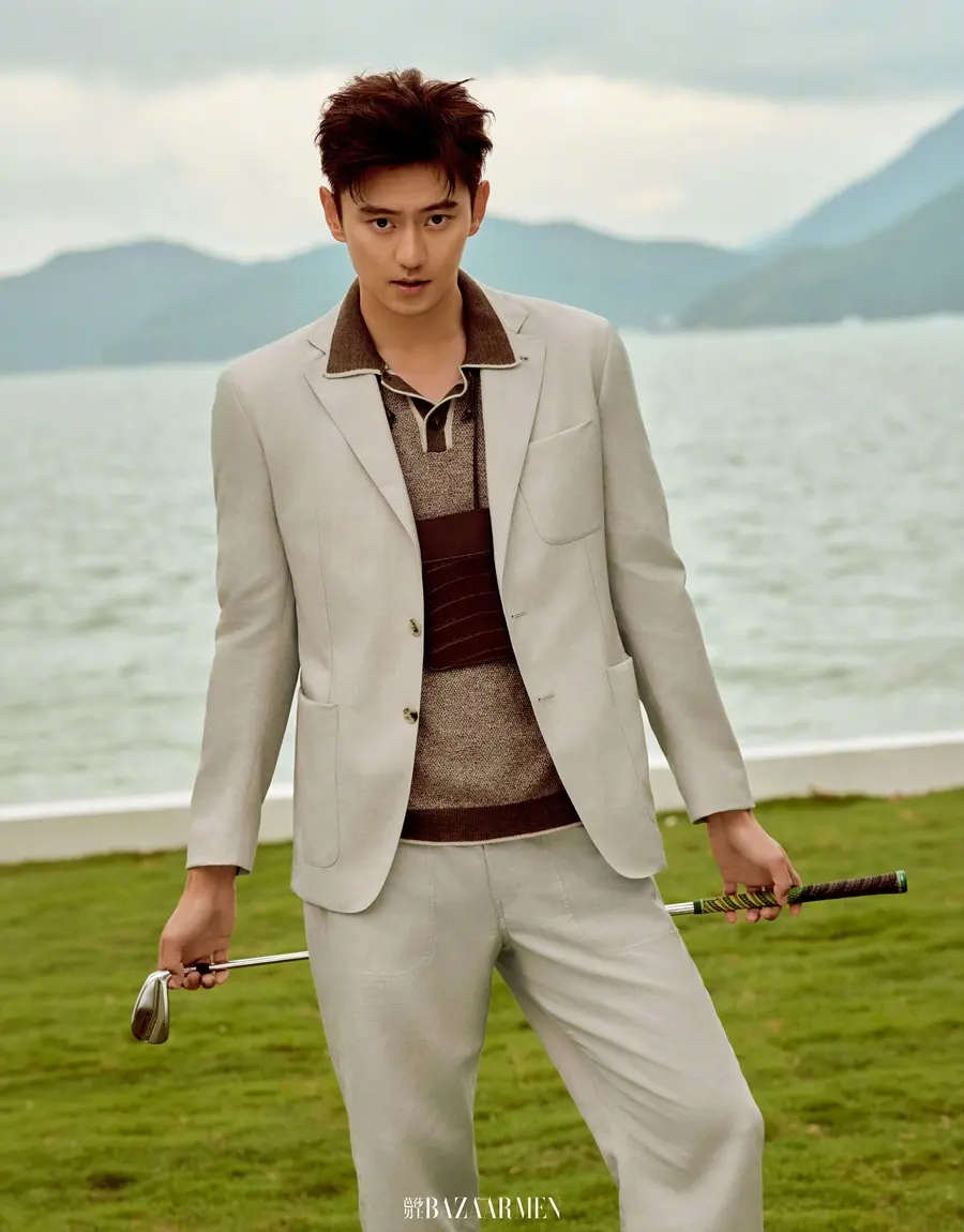 Ning Zetao @ Harper's BAZAAR Men China April 2026