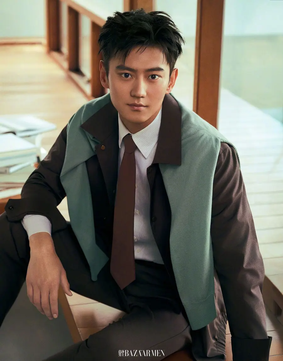 Ning Zetao @ Harper's BAZAAR Men China April 2026