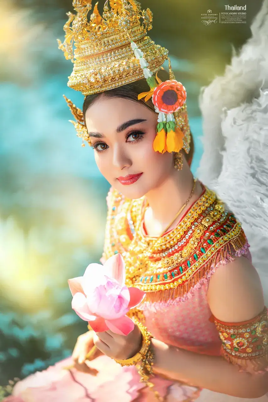 Model in Kinnari Thai Creative Costume 🇹🇭
