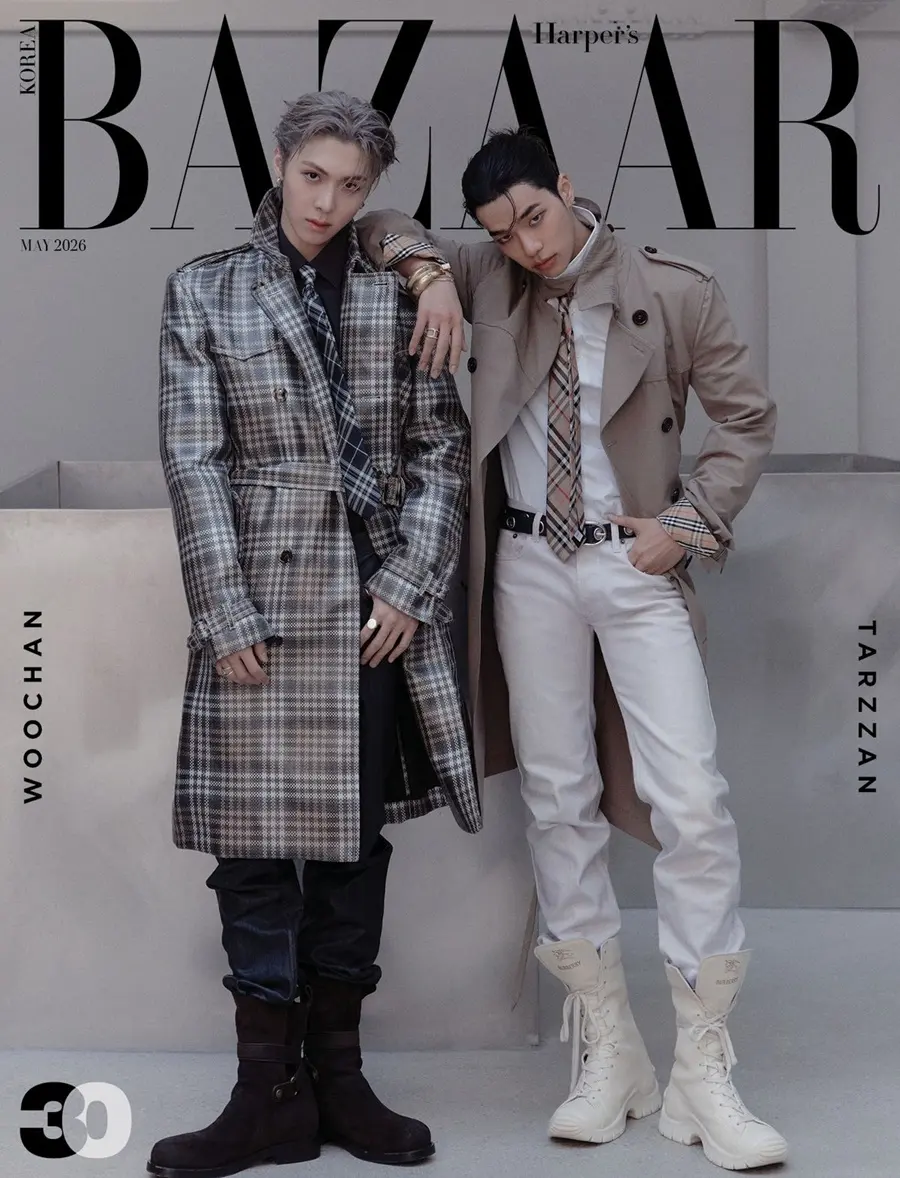 (ALLDAY PROJECT) Woochan & Tarzzan @ Harper's BAZAAR Korea May 2026