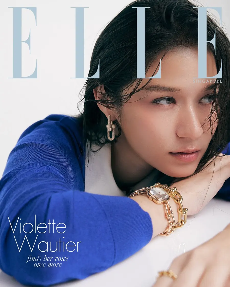 วี-วิโอเลต วอเทียร์ @ ELLE Singapore April 2026